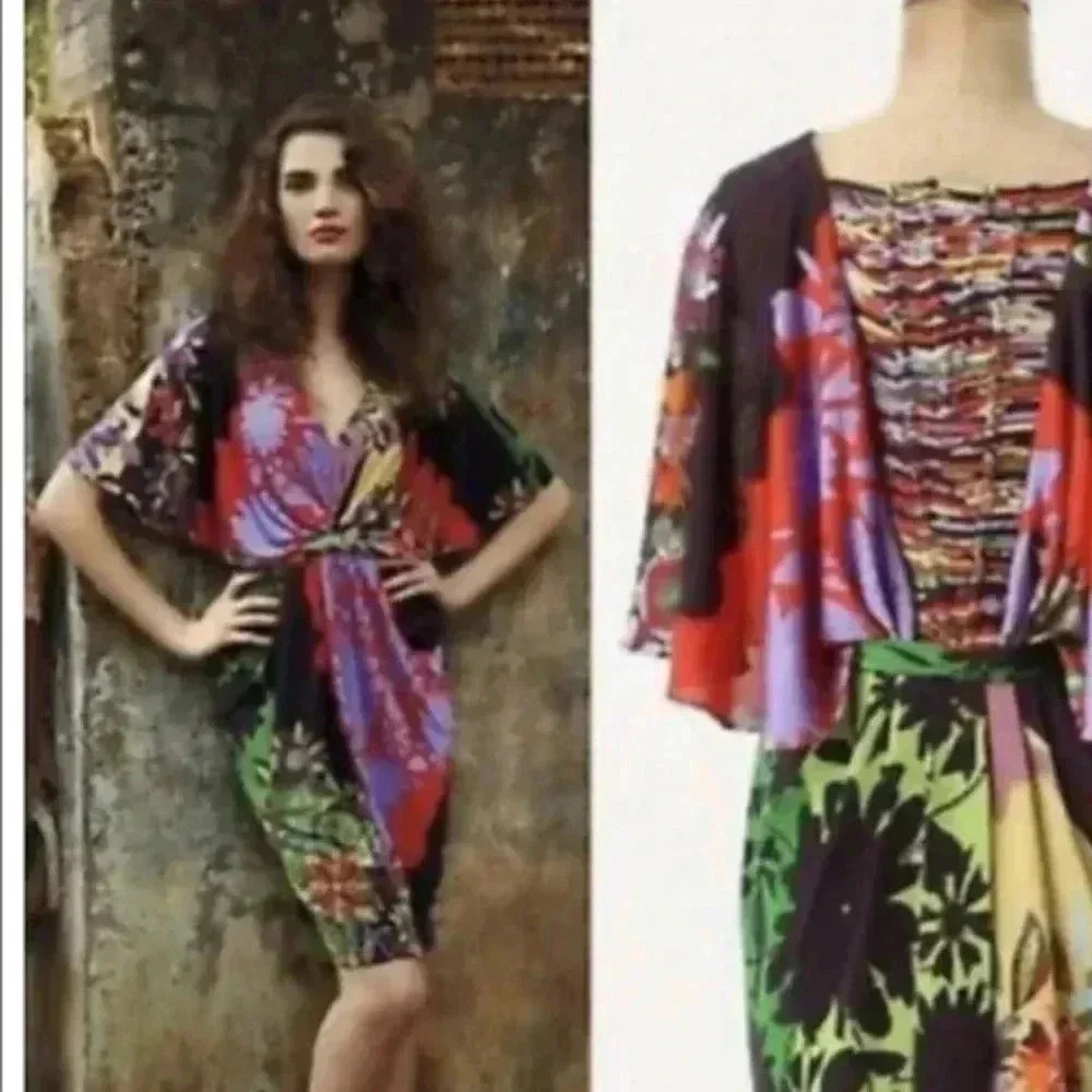 Anthropologie | Ranna Gill | Sabatina Multi Colored Dress | size S